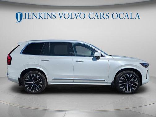 Crystal White Pearl 2026 Volvo XC90 Plug-In Hybrid T8 Plus 7-Seater