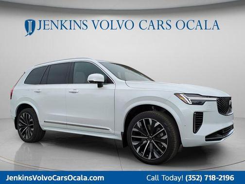 Crystal White Pearl 2026 Volvo XC90 B6 Plus 7-Seater