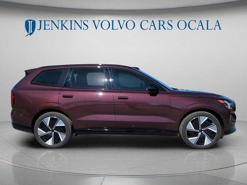 Red 2025 Volvo EX90 Twin Motor Performance Ultra 6-Seater