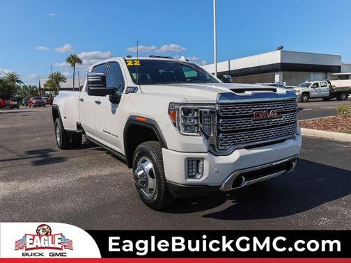 Summit White 2022 GMC Sierra 3500 Denali