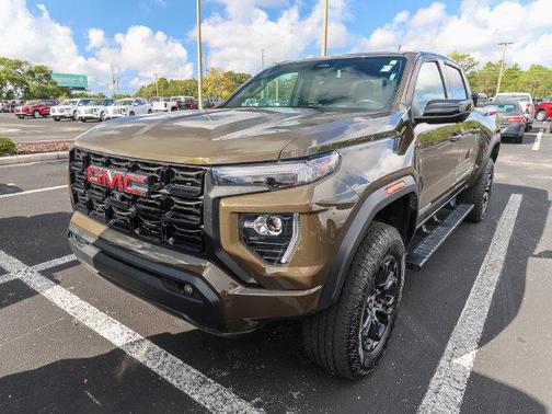 Deep Bronze Metallic 2024 GMC Canyon Elevation