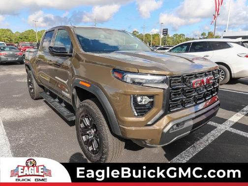 Deep Bronze Metallic 2024 GMC Canyon Elevation