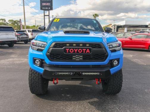 Voodoo Blue 2021 Toyota Tacoma TRD Sport