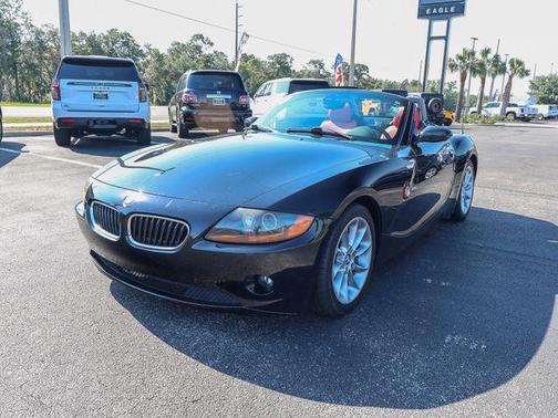 Black 2004 BMW Z4 2.5i Roadster