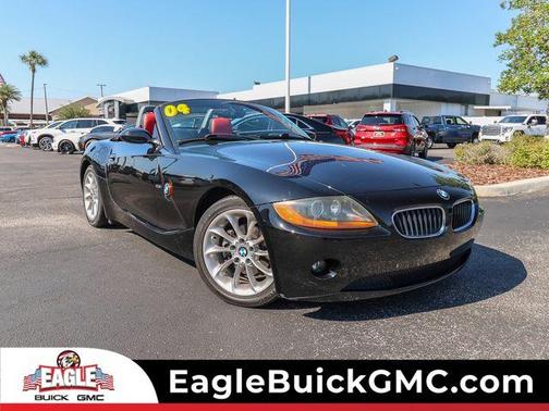 Black 2004 BMW Z4 2.5i Roadster