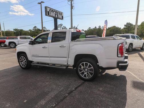 Summit White 2021 GMC Canyon Denali