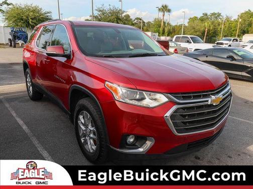 Cajun Red Tintcoat 2019 Chevrolet Traverse LT Cloth