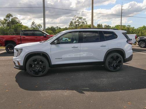 Glacier White 2026 GMC Acadia Elevation