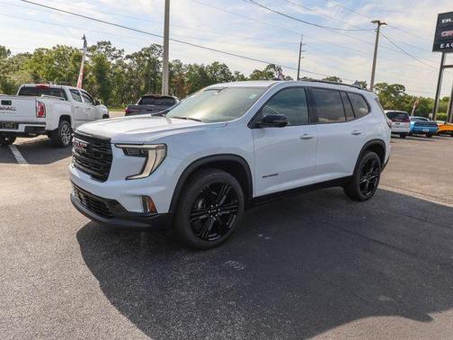 Glacier White 2026 GMC Acadia Elevation