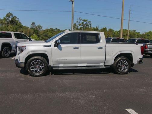 Glacier White 2026 GMC Sierra 1500 SLT