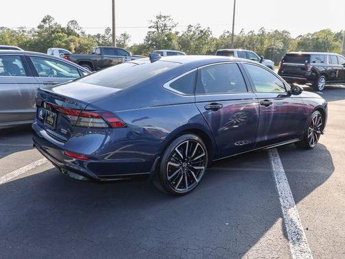 Blue 2024 Honda Accord Hybrid Touring