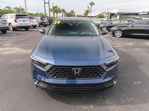 Blue 2024 Honda Accord Hybrid Touring