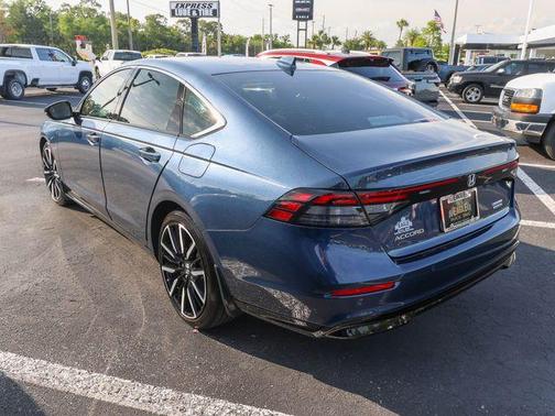 Blue 2024 Honda Accord Hybrid Touring