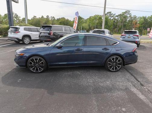 Blue 2024 Honda Accord Hybrid Touring