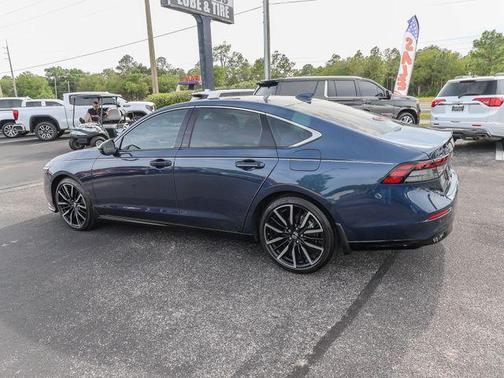 Blue 2024 Honda Accord Hybrid Touring