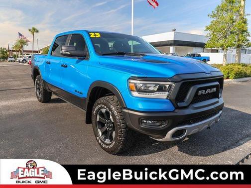 Hydro Blue Pearlcoat 2023 RAM 1500 Rebel