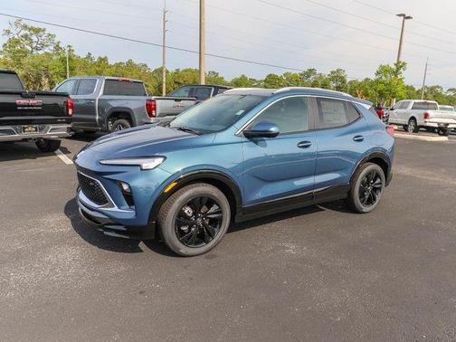 Ocean Blue Metallic 2026 Buick Encore GX Sport Touring