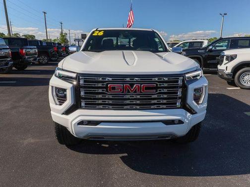 Summit White 2026 GMC Canyon Denali