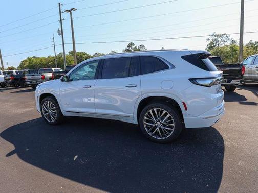 White Tri-Coat 2026 Buick Enclave Avenir