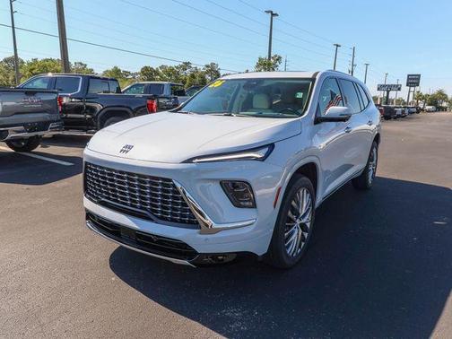 White Tri-Coat 2026 Buick Enclave Avenir