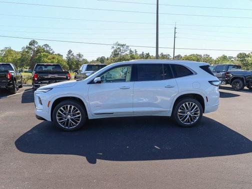 White Tri-Coat 2026 Buick Enclave Avenir