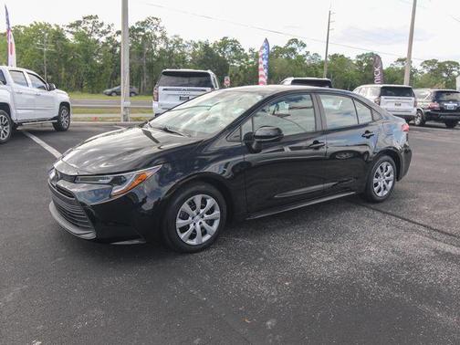 Midnight Black Metallic 2024 Toyota Corolla LE
