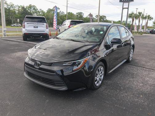 Midnight Black Metallic 2024 Toyota Corolla LE