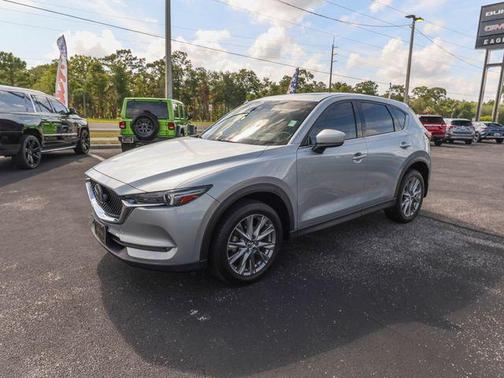Sonic Silver Metallic 2021 Mazda CX-5 Grand Touring