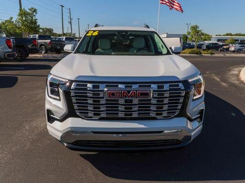 Glacier White 2026 GMC Terrain Denali