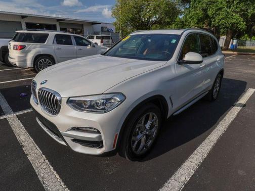 White 2021 BMW X3 xDrive30i