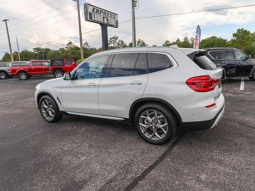 White 2021 BMW X3 xDrive30i