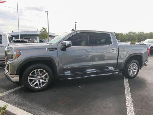 Satin Steel Metallic 2021 GMC Sierra 1500 SLT
