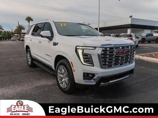 Summit White 2025 GMC Yukon Denali