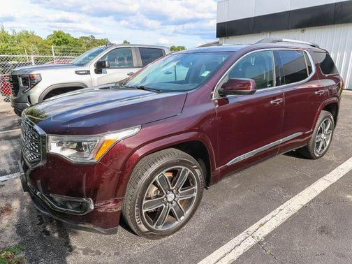 Black Cherry Metallic 2017 GMC Acadia Denali
