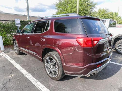 Black Cherry Metallic 2017 GMC Acadia Denali