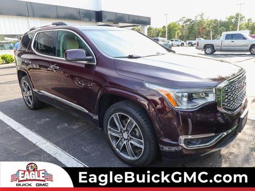 Black Cherry Metallic 2017 GMC Acadia Denali