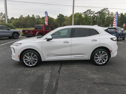 White Frost Tri-Coat 2024 Buick Envision Avenir