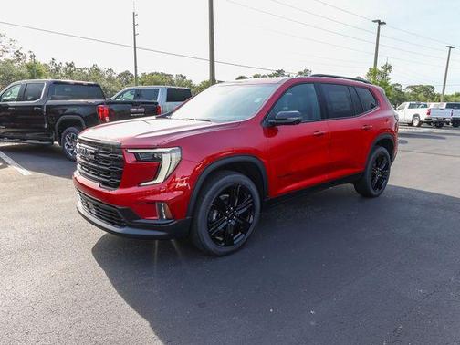 Volcanic Red 2026 GMC Acadia Elevation