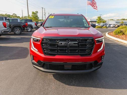 Volcanic Red 2026 GMC Acadia Elevation