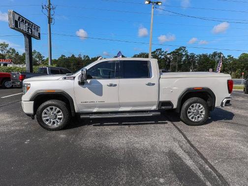 White Frost Tri-Coat 2020 GMC Sierra 2500 Denali