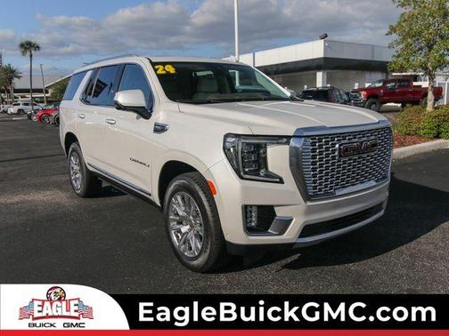 White Frost Tri-Coat 2024 GMC Yukon Denali