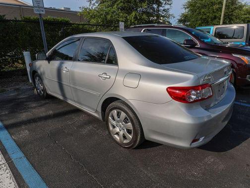 Silver 2013 Toyota Corolla L