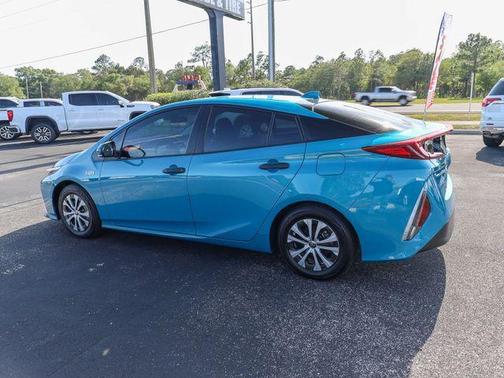 Blue 2021 Toyota Prius Prime LE
