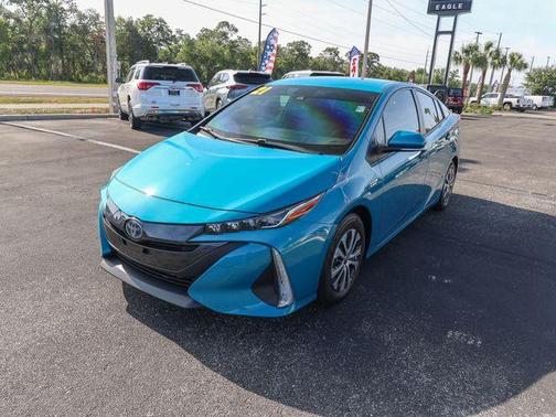Blue 2021 Toyota Prius Prime LE