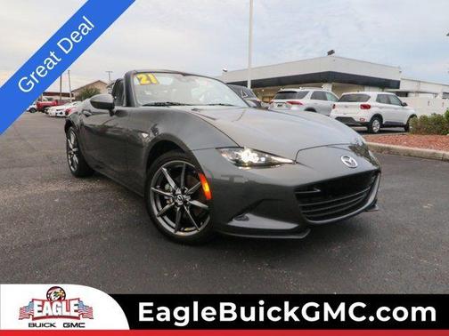 Machine Gray Metallic 2021 Mazda MX-5 Miata Grand Touring