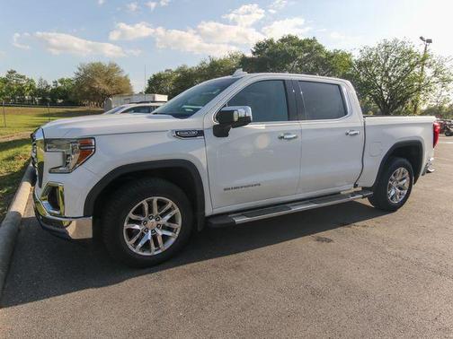 Summit White 2020 GMC Sierra 1500 SLT