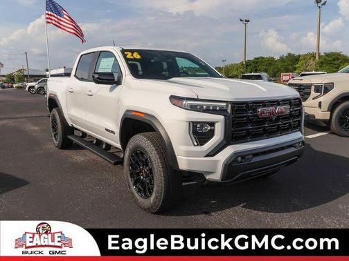 Summit White 2026 GMC Canyon Elevation