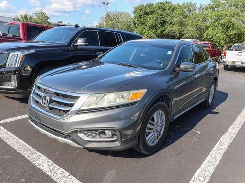 Gray 2014 Honda Crosstour EX-L