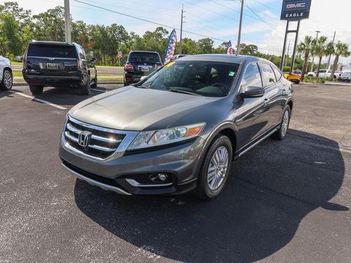 Gray 2014 Honda Crosstour EX-L