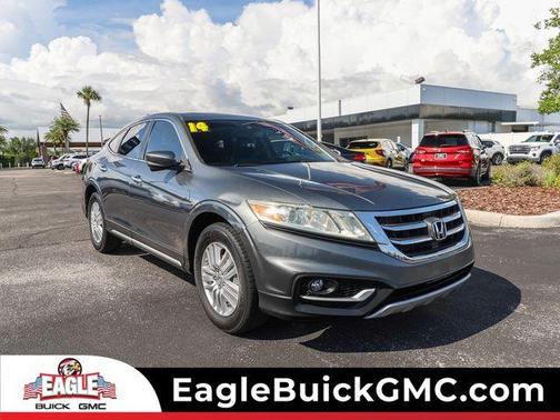 Gray 2014 Honda Crosstour EX-L